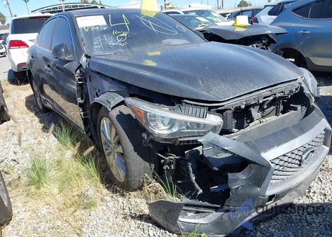 2021 Infiniti Q50 Luxe from USA, damaged, VIN JN1EV7BP4MM706254